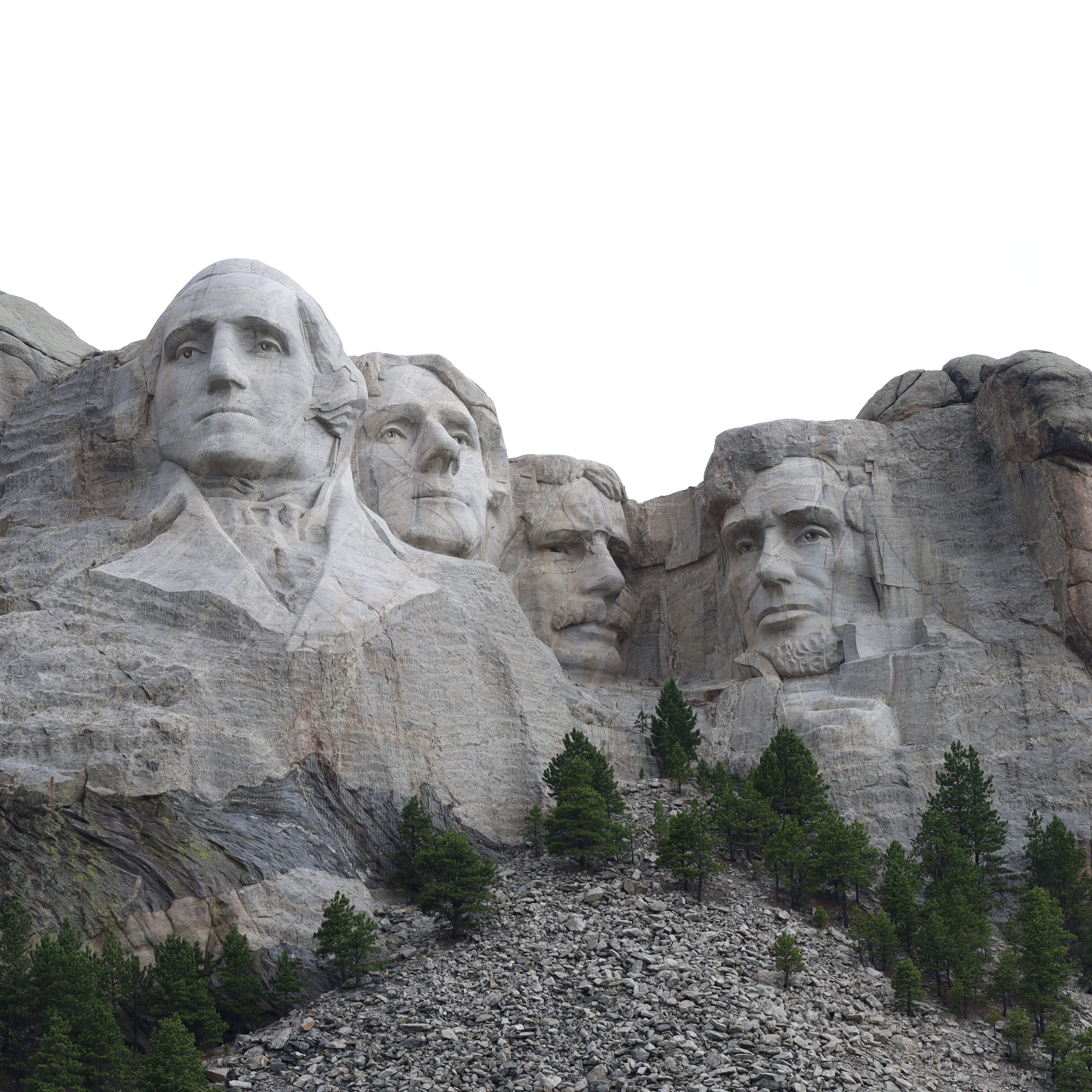 Visiting Mt. Rushmore: From the Viewing Platform