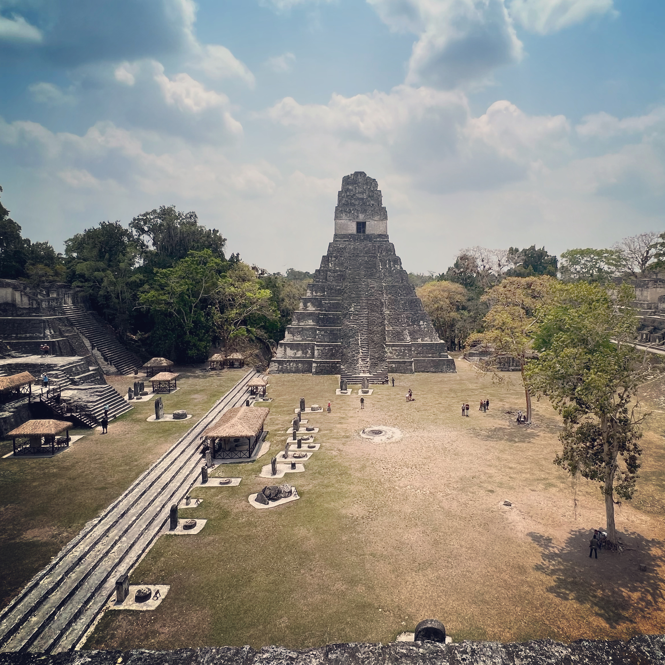 Tikal National Park is in Guatemala, but accessible by land from Belize, and one of the top things to do in Belize.